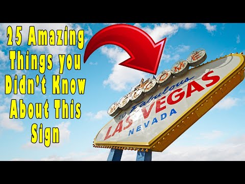 Video: Selamat Datang di Fabulous Las Vegas Sign: Panduan Lengkap