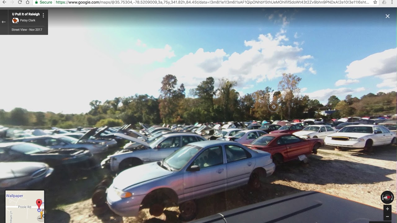 U Pull Lot at Jackson Auto Salvage 7120 Poole Rd Raleigh NC YouTube