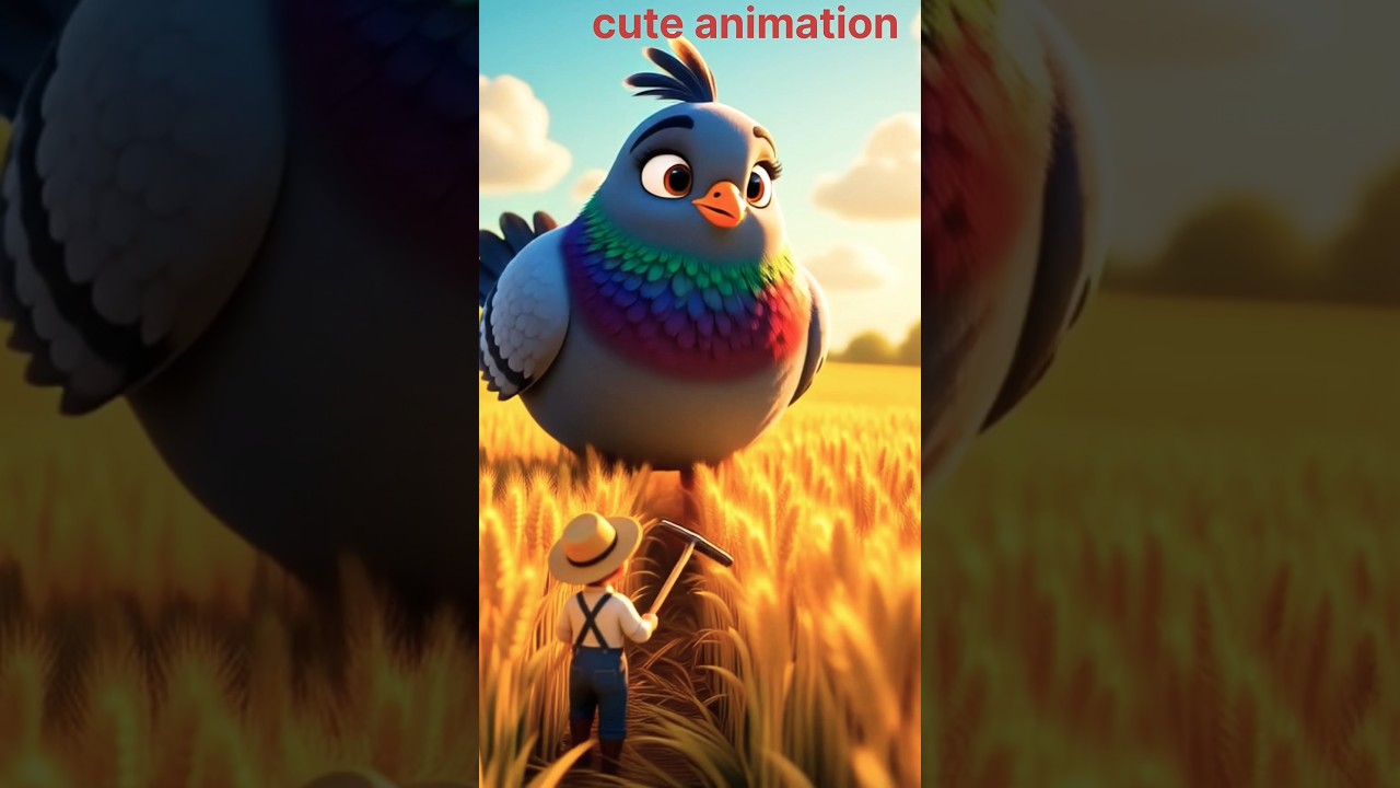 The Farmer and the Giant Pigeon