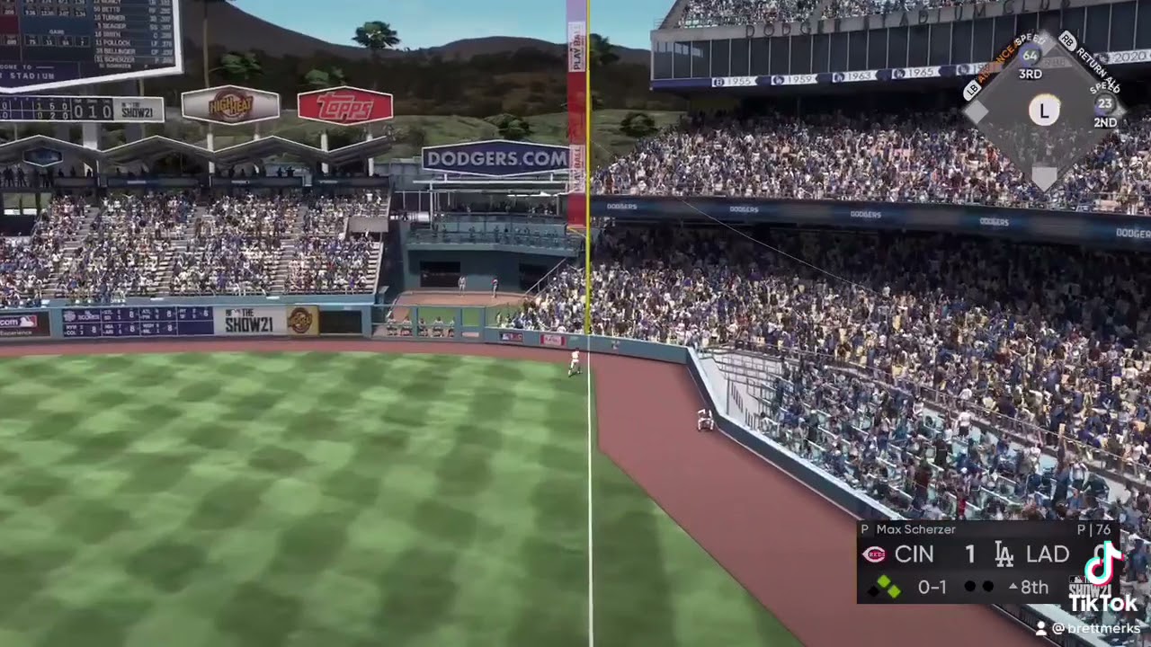 Inside the park home run with my pitcher on MLB The Show 21!