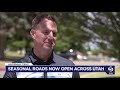 Utah's seasonal roads open ahead of Memorial Day weekend