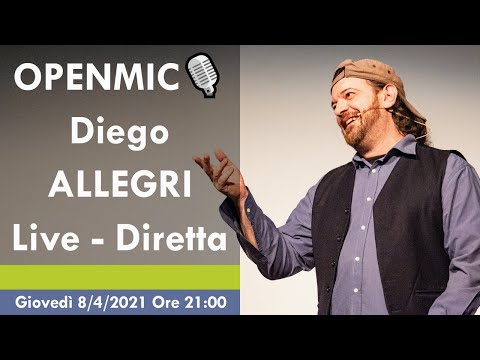 OPENMIC🎙️ Diego ALLEGRI #Intervista, #Ipnosi, Libri e Talking Magic.