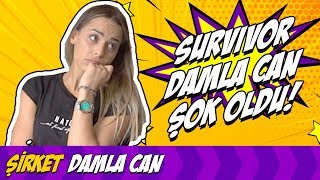 SURVIVOR DAMLA CAN ŞOKA UĞRADI !!! | ŞİRKET 5.BÖLÜM