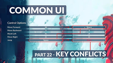 Input Key Remapping Conflicts - Unreal Common UI Menu System #22