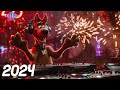 Edm music mix 2024  edm remixes of popular songs  bass boosted music mix