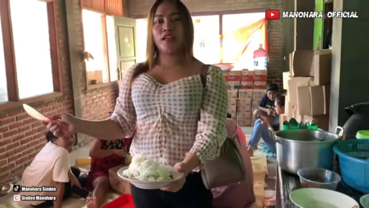 DELOK WONG PASANG DEKOR DI SUGUHI SARAPAN SAYUR BENING, IKAN ASIN GORENG 🥰