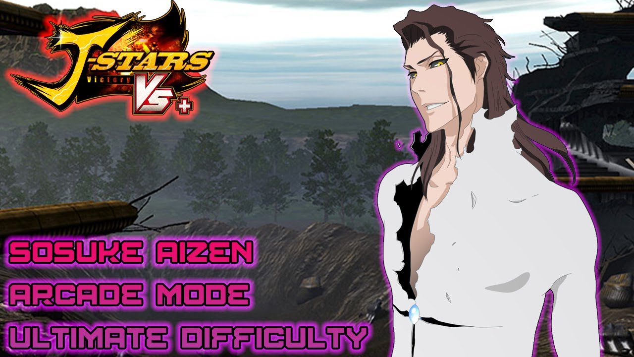 PS4 J Stars Victory vs+ Sosuke Aizen Arcade mode Ultimate Difficulty