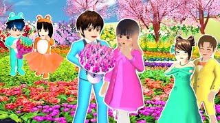 Yuta Mio Celine Kasih Kejutan Warna Warni buat Ayline!Jodoh Masa Kecil!Drama Sakura School Simulator