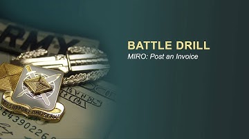 MIRO: Post an Invoice