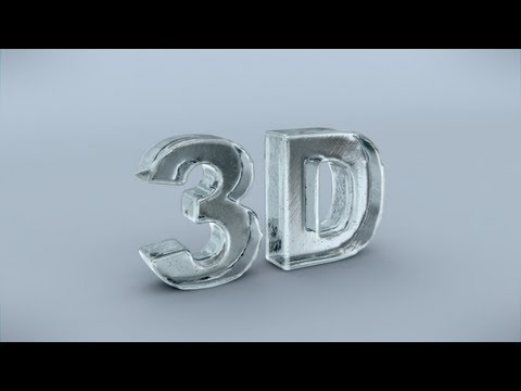 Blender 3D: Ice Crack and Shatter Text Effect