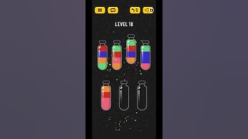 Soda Sort Puzzle Level 18 | Soda Sort Puzzle 18