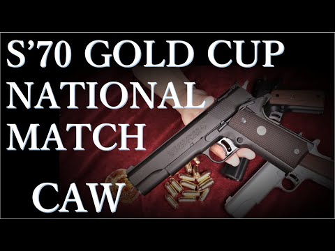 CAW モデルガン ナショナルマッチ （MGCリバイバル） - YouTube