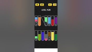 water sort puzzle level 7439