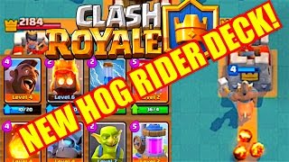 CLASH ROYALE - NEW HOG RIDER DECK - DAILY BATTLES screenshot 2