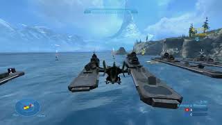Halo Reach Custom Game Browser: Battleship Blockade Gameplay (No Commentary)