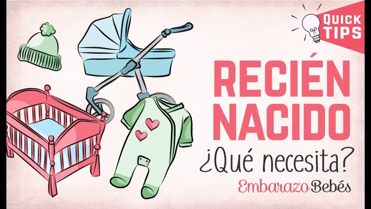 Qué NECESITA un RECIÉN NACIDO? 🐣🧸 Las Cosas IMPRESCINDIBLES para el bebé YouTube