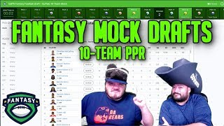 Finally we are back with the fantasy football mock draft streams!
tonight. will be doing 10-team ppr drafts on espn, join us!
#fantasyfootball get th...