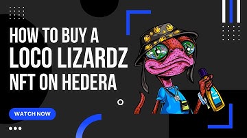 How to Setup a HashPack Wallet and Buy a Loco Lizardz NFT on Hedera