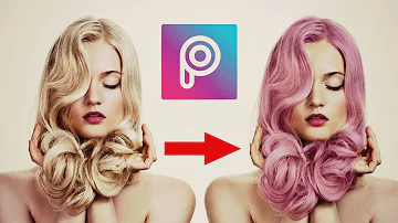 Como eu ficaria com o cabelo de outra cor?