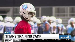 Titans training camp opens with focus on Cam Ward’s chemistry with new cast