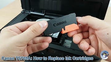 Canon Pixma TS705a: How to Change/Replace Ink Cartridges