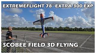 Extremeflight Extra 300 3D Flying at Scobee Field