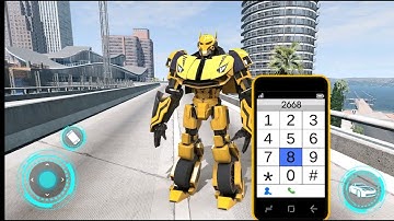 Robot war: Car Transform Games - gameplay walkthrough (android/iOS) robot car driving