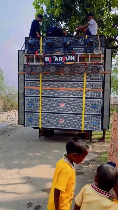 Jharkhand sound system Dj Arjun power by SarZen cabinet #dj #djviral #djsarzen #djremix #djsong #dji