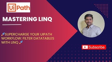 3.Supercharge Your UiPath Workflow: Filter DataTables with LINQ 🚀