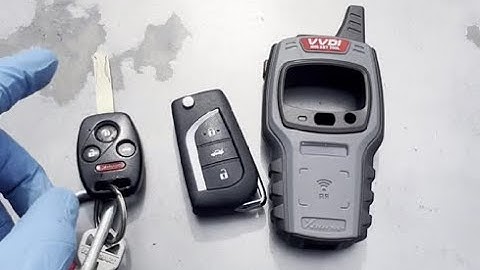 How to use VVDI Mini key tool generate a flip key for 2008 Honda Civic Si 8th gen Xhorse / Launch