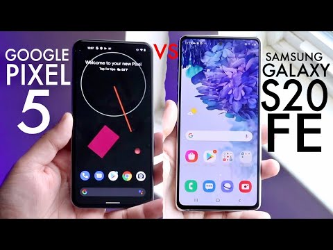 Google Pixel 5 Vs Samsung Galaxy S20 FE! (Comparison) (Review)