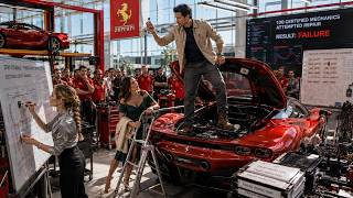 100 Mechanics Couldn't Fix The CEO's Ferrari, A Single Dad Fixed It In 3 Minutes!