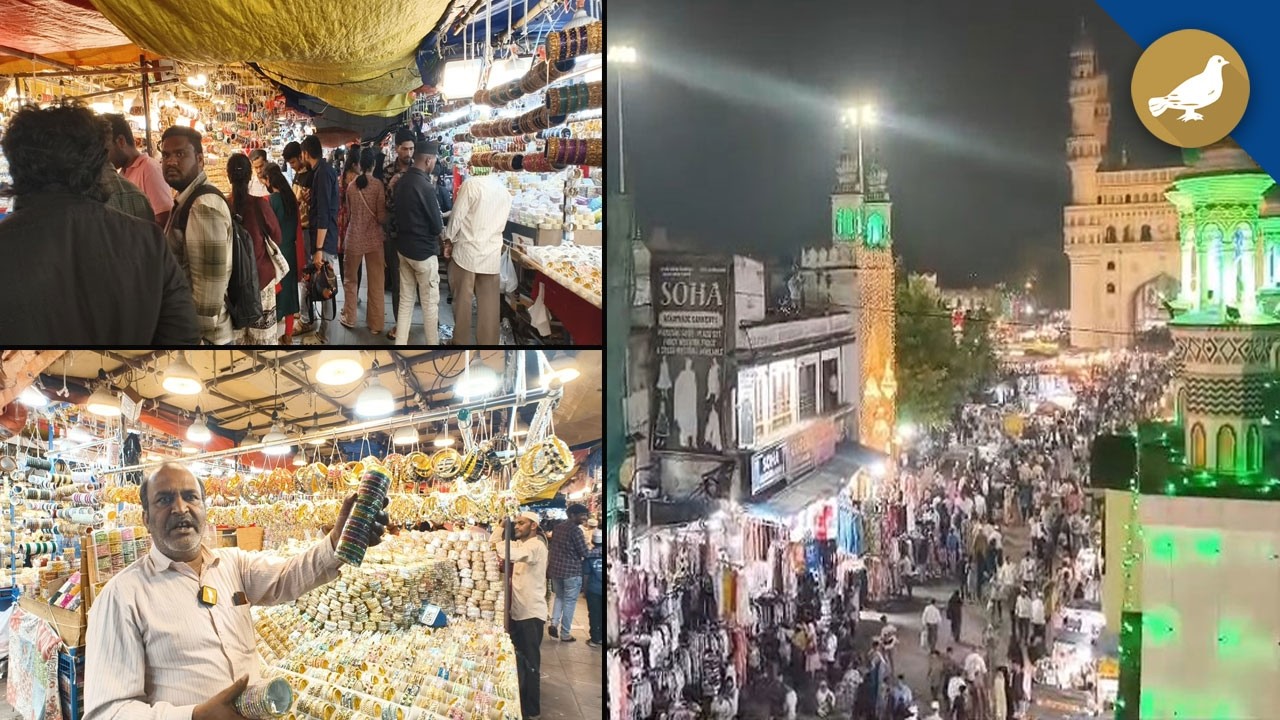 Ramadan nights bring festive surge to Charminar’s bustling bazars