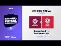 NFC24 - U14 Boys Pool A R1 - Football Queensland vs. Football SA