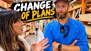 We Went for Cabin Materials… Then Our Plans Changed FAST