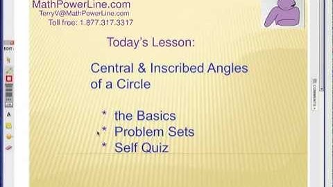 How to Study Central and Inscribed Angles of a Circle: the Basics