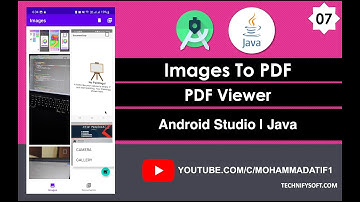 Images To PDF | 07 PDF Viewer | Android Studio | Java