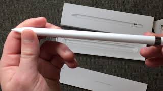 1ST GENERATION APPLE PENCIL UNBOXING AND REVIEW