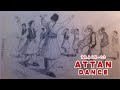 Attan dance  afghani attan  kingx production