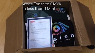 Convert Transfer Printer to CMYK Printer - i550