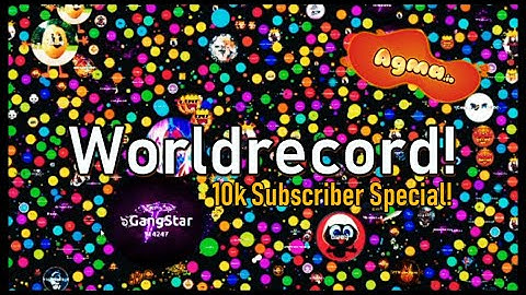 Reaching the limits of Agma.io! - 10k Subscriber Special! (Giveaway)