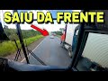 Motorista de onibus fazendo ultrapassagens perigosas na BR-101