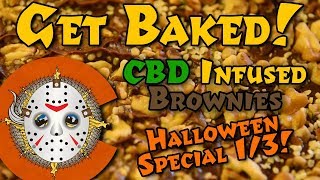 "Get Baked!" Episode One | Easy CBD Halloween Recipes | Brownies!