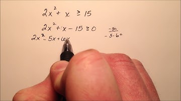 Solving Higher Order Inequalities (Easy)
