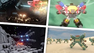 Brickmecha LEGO robot transformers animation compilation 32