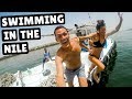 SWIMMING IN THE NILE | Egypt River Cruise Days 3 & 4