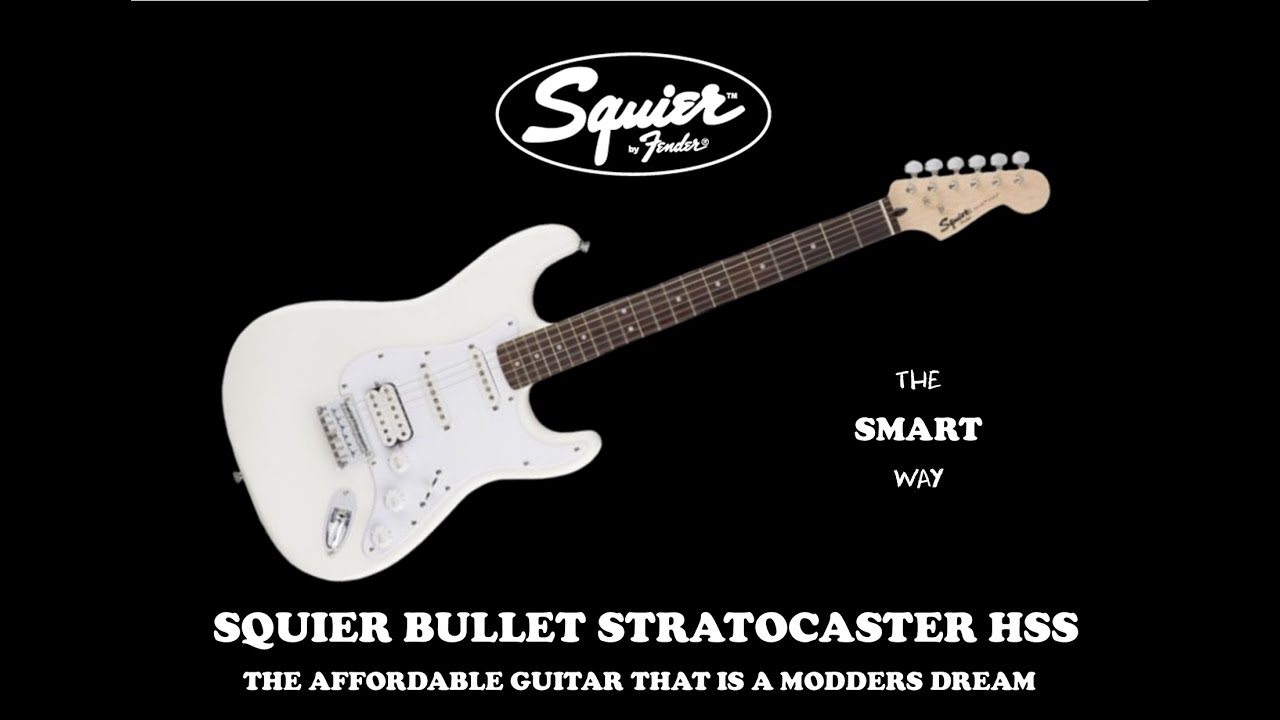 SQUIER 2020 BULLET HSS HARD TAIL GUITAR -THE AFFORDABLE GUITAR