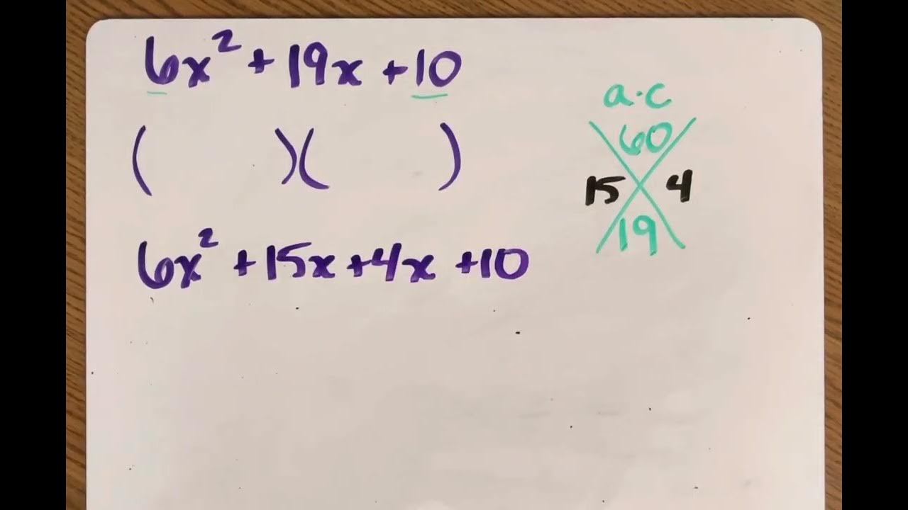 Factoring Master Product YouTube