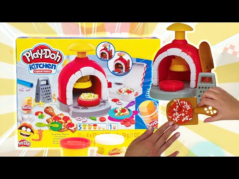 Play-Doh Pizza 🍕 Oven Playset #playdoh #asmr, Play Doh