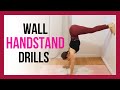 Handstand Tutorial - L-Shape Exercise Using a Wall